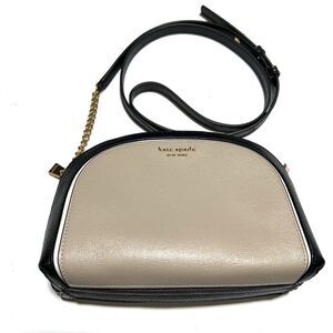 Kate Spade Morgan Colorblocked Saffiano Leather Double Zip Dome Crossbody